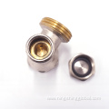 Nickel plating brass radiator valve